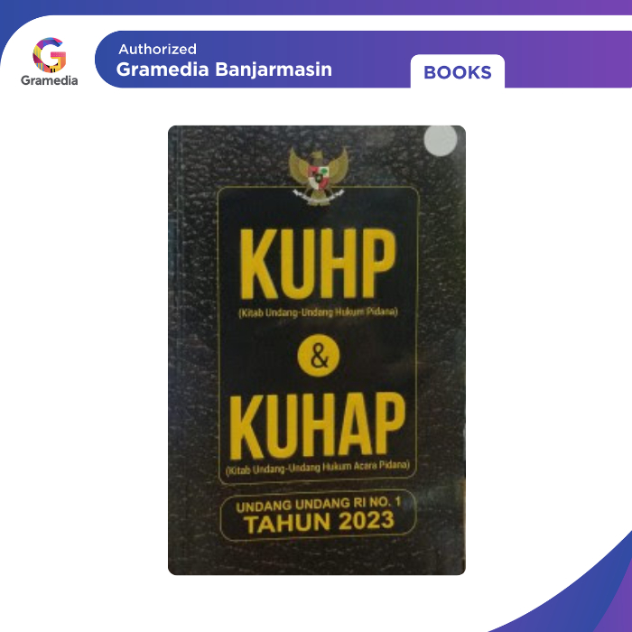 Gramedia Banjarmasin - KUHP & KUHAP
