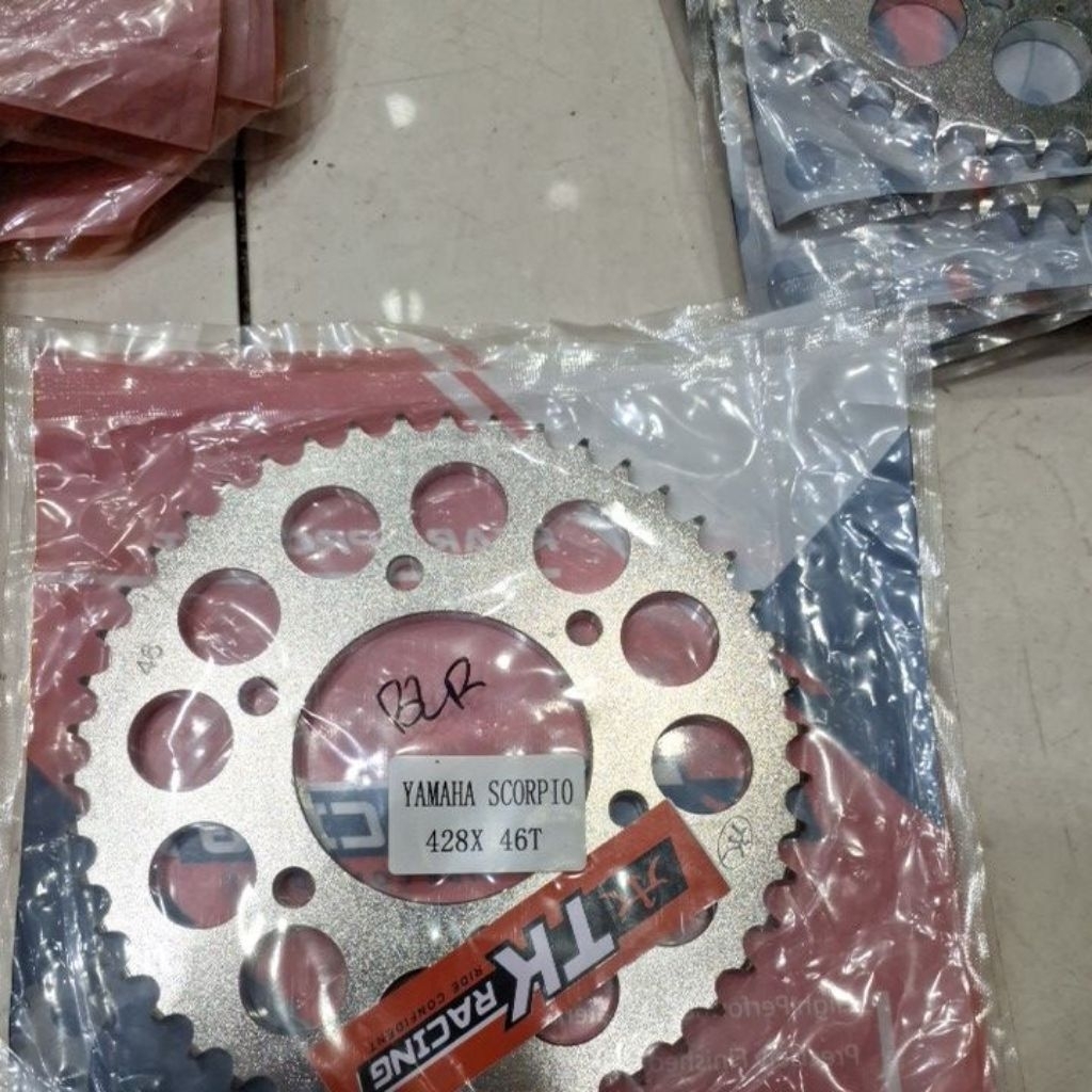 gir belakang tk racing scorpio/vixion old vixion new/mx king 428-45,428-46