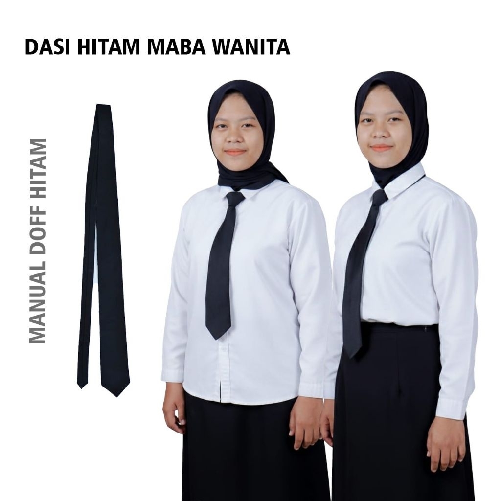 Dasi Hitam Maba Wanita/Dasi Hitam Makassar