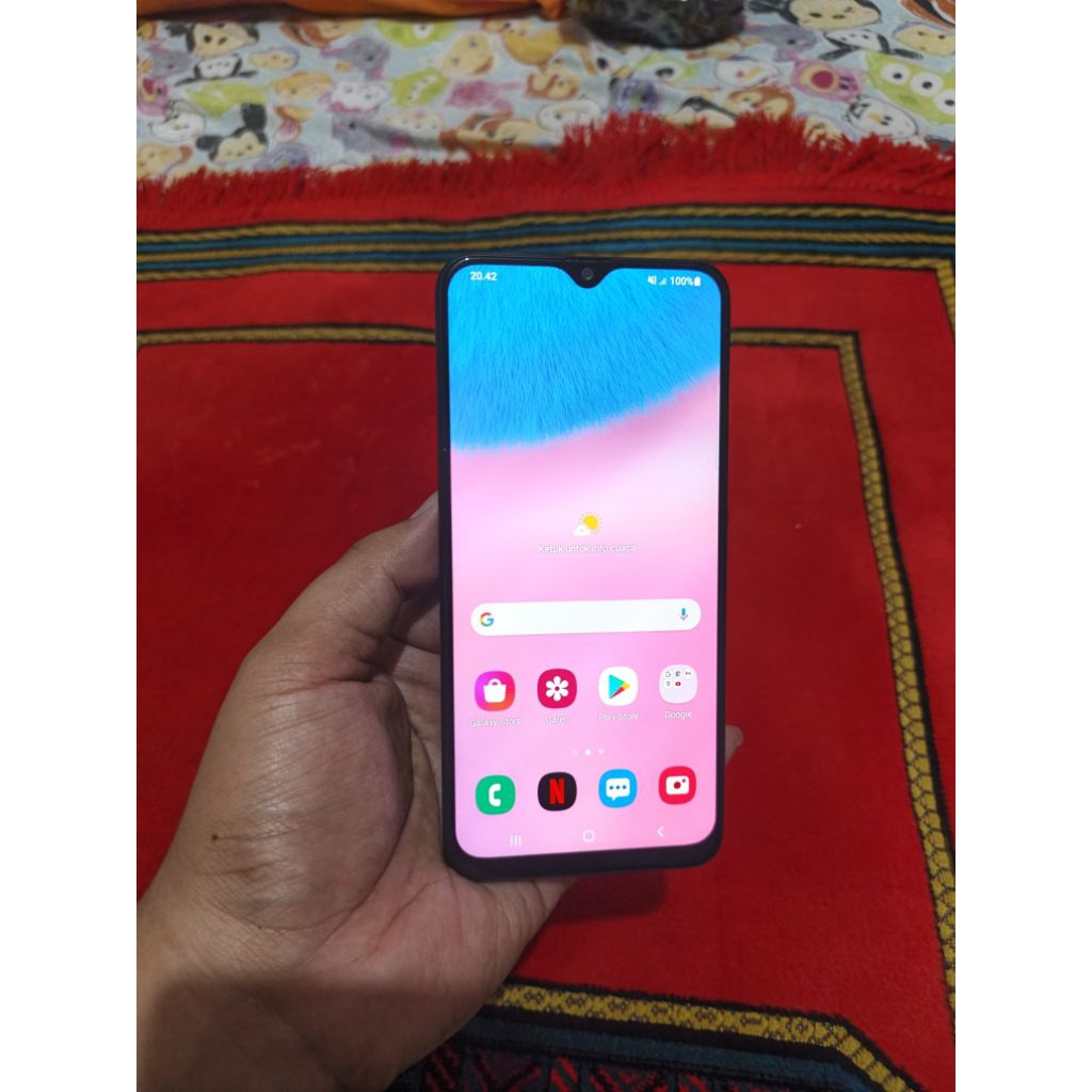 samsung a30s NFC ram 4gb 64gb bagus hp cas garansi resmi hp bekas murah netr