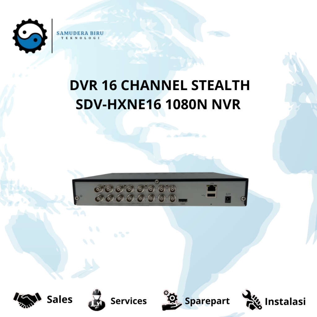 DVR 16 Channel Stealth SDV-HXNE16 1080N NVR