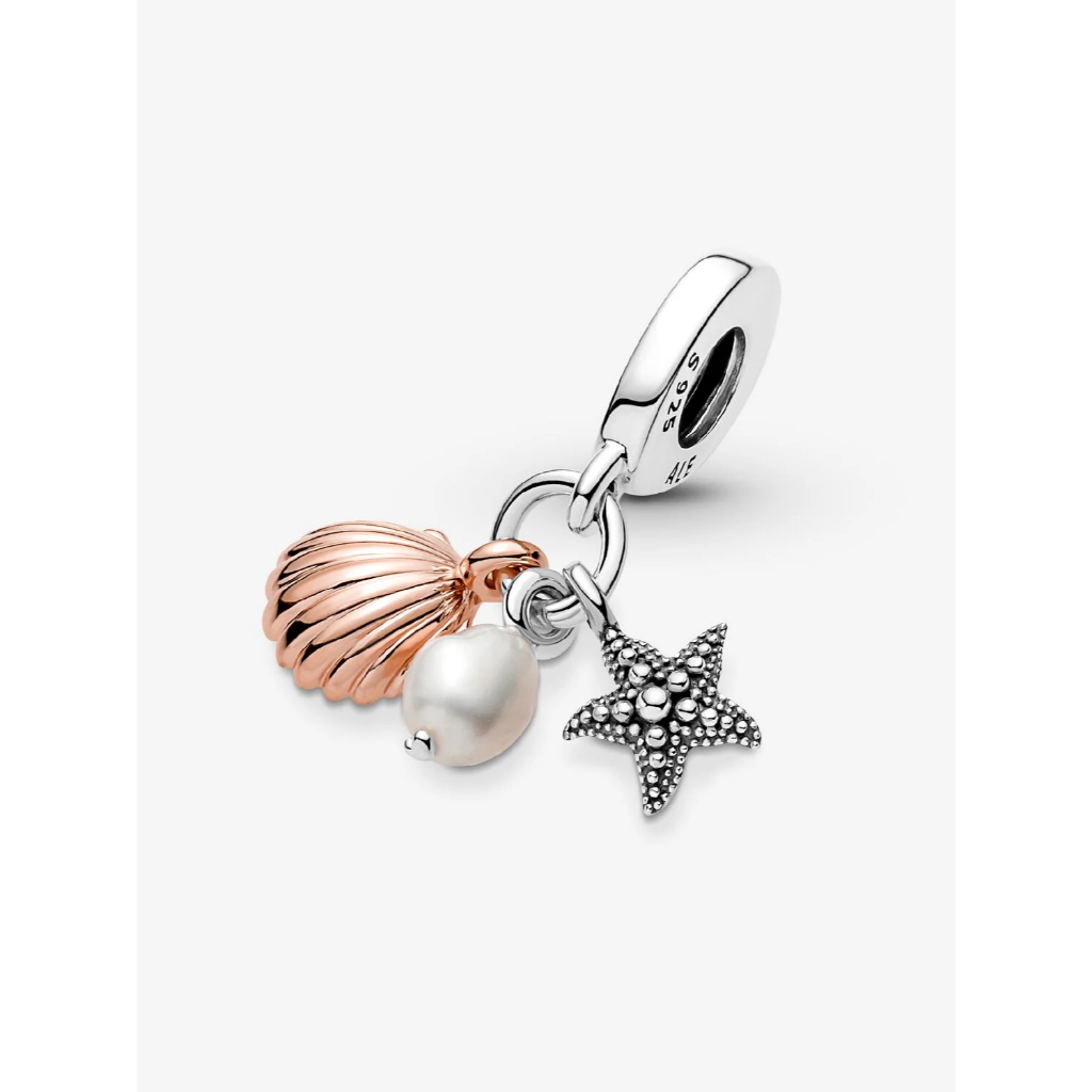 Pandora Original Authentic 100% Gold Rosegold Silver Dangle Charm Moments Liontin Kalung Gelang Perh
