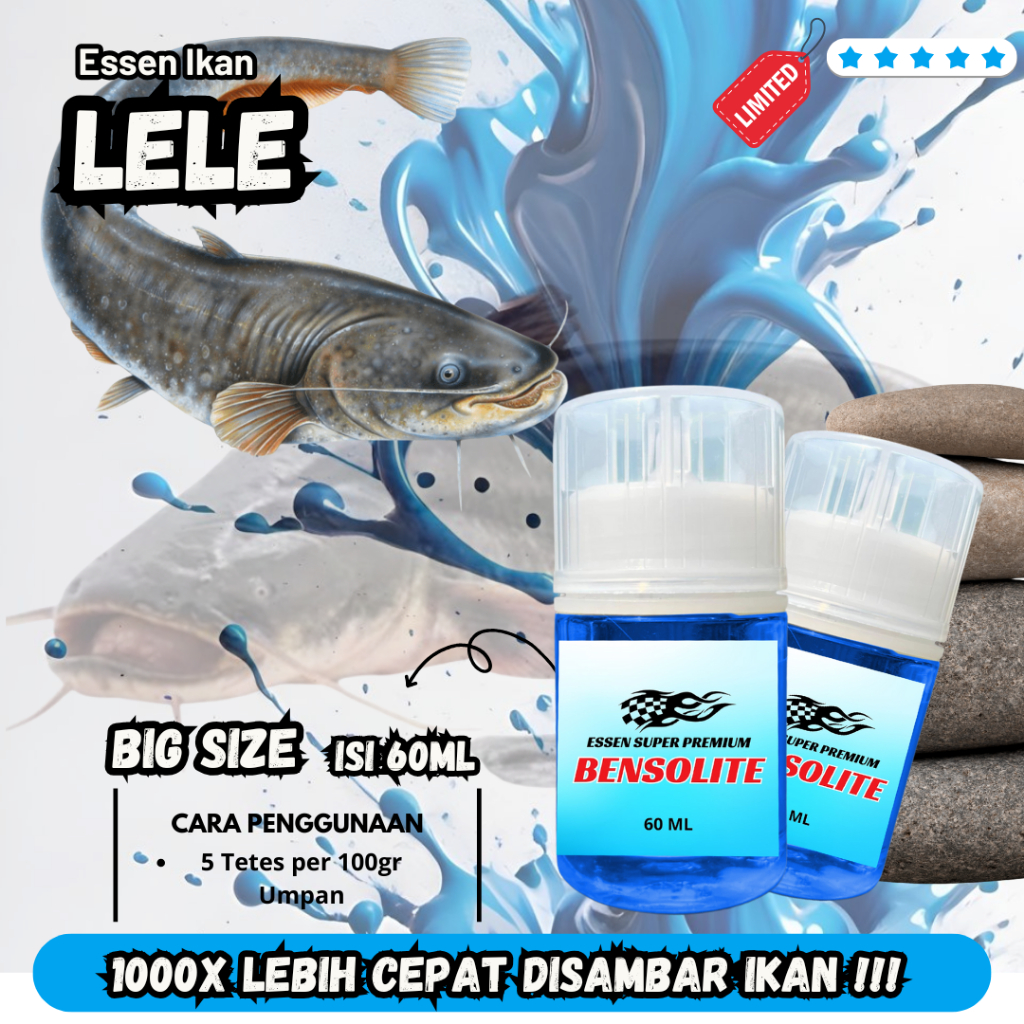 Essen Premium Ikan Lele | Essen Sultan Bonsolite Siap Juara Lebih Cepat