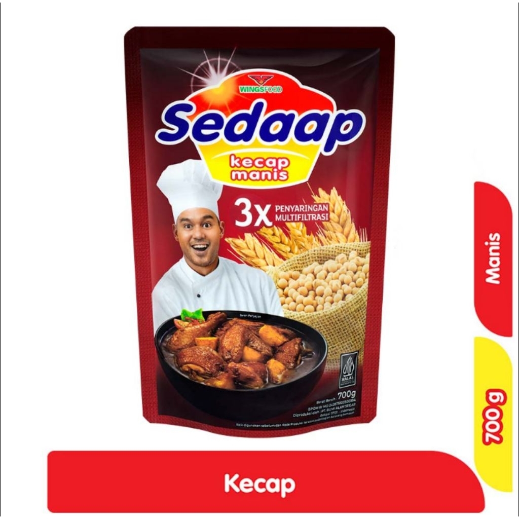 Sedaap Kecap Manis 700gr / Kecap Sedaap