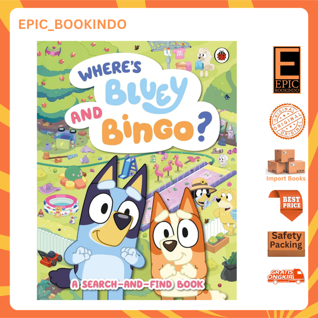 Bluey: Where’s Bluey and Bingo? - ISBN 9780241728802