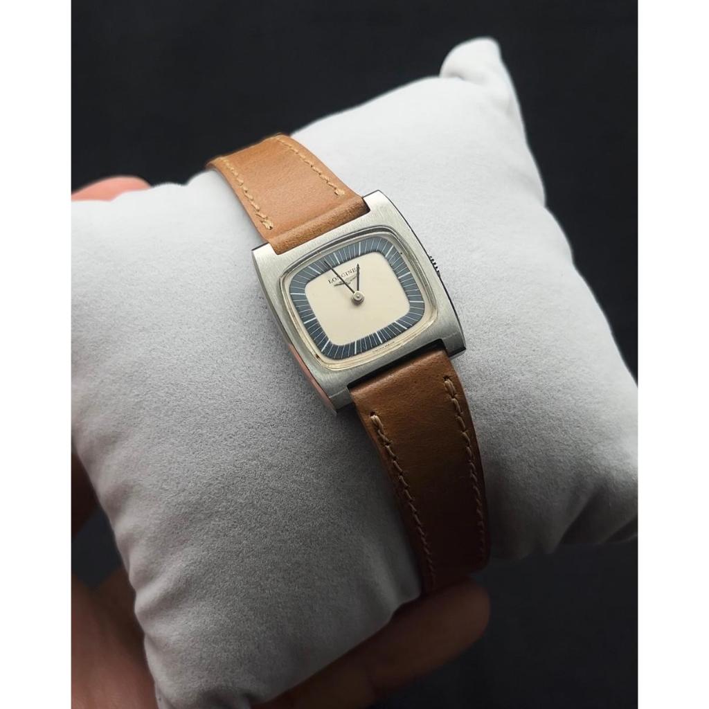 Jam Tangan Vintage Longines Square Manual Winding Rare