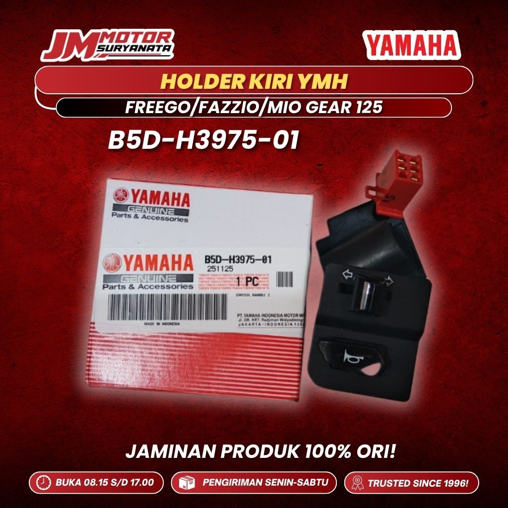[B5D-H3975-01] HOLDER KIRI YAMAHA FAZZIO/FREEGO/MIO GEAR 125