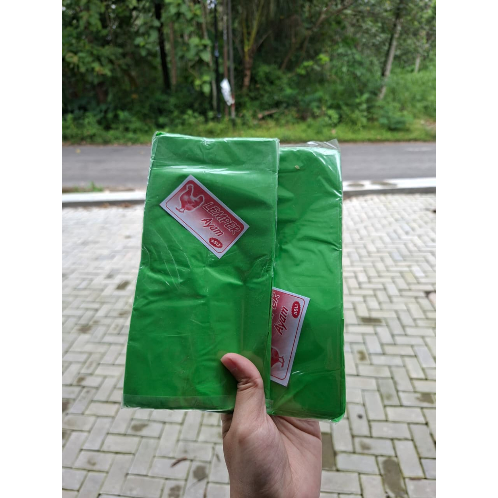 Plastik Lemper Hijau / Lemper Plastik Hijau