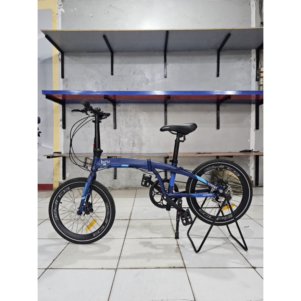 SEPEDA LIPAT FOLDING BIKE ELEMENT ECOSMO 8 SPEED 20 INCH
