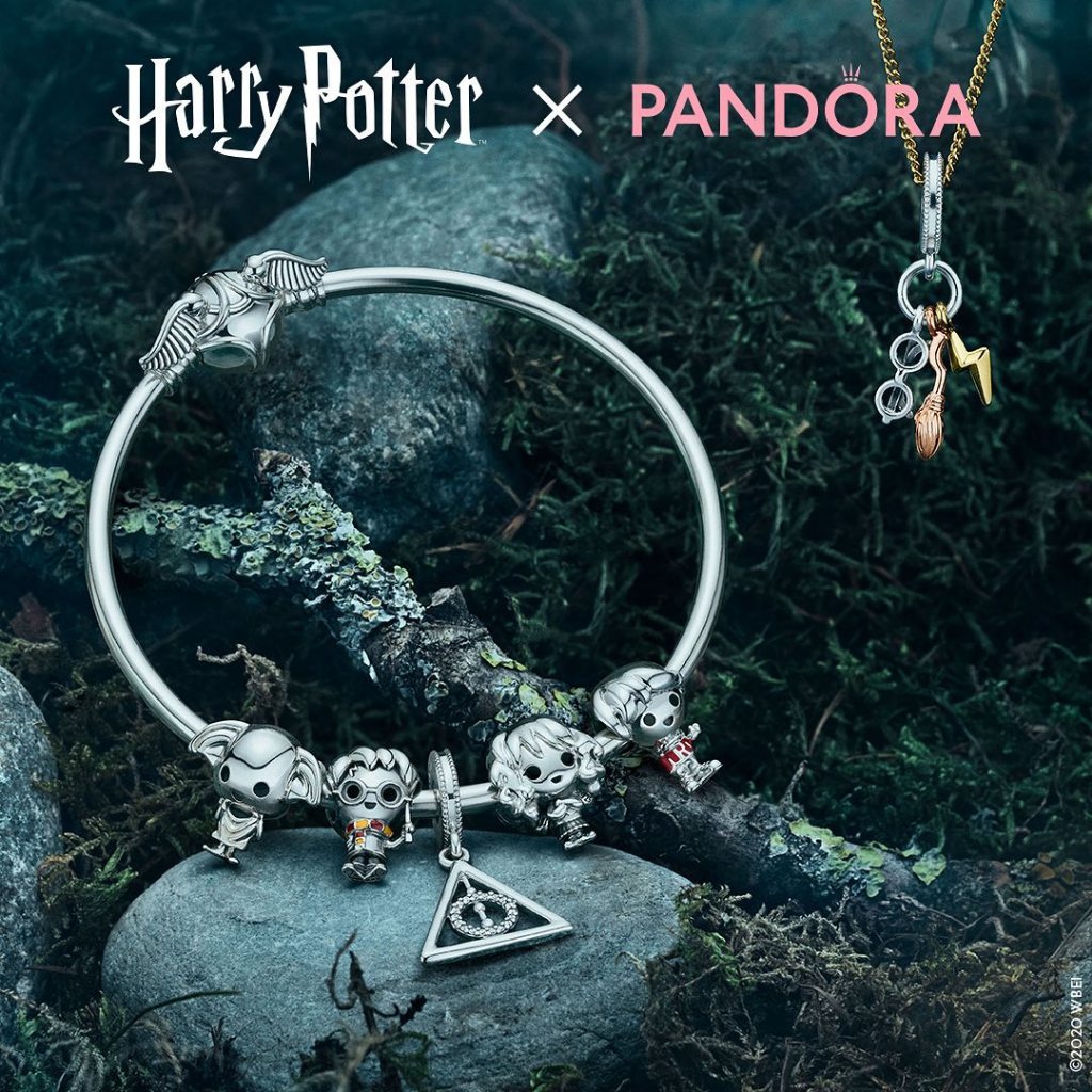 Pandora Original Harry Potter Charms Collection 100% Authentic Charm Moments Liontin Kalung Gelang P
