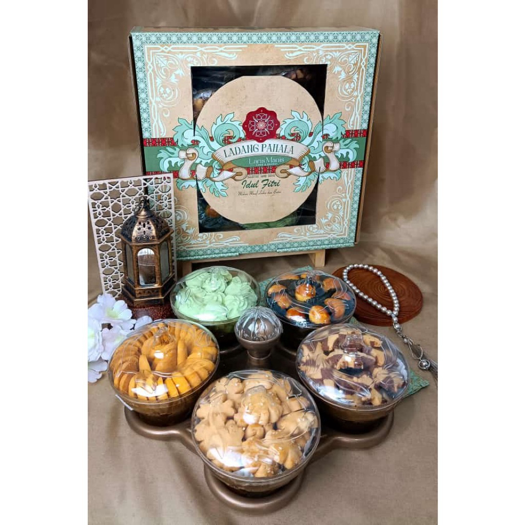 Laris Manis Ladang Pahala / Hampers Kue Paket Lebaran Laris Manis / Ladang Pahala Cookies / Paket Le