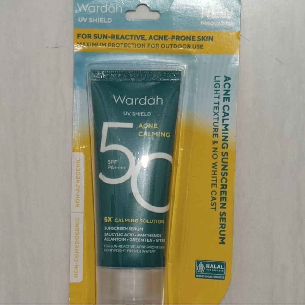 Preloved Wardah Sunscreen Gel SPF 50