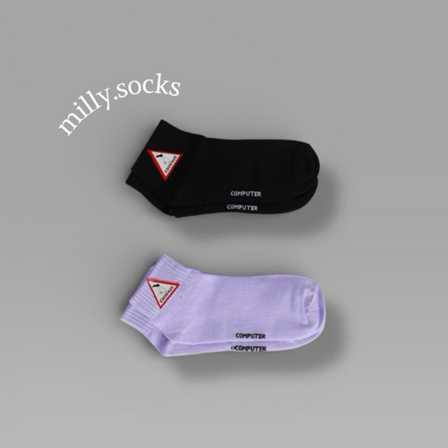 Milly.socks - KAOS KAKI SEKOLAH - KAOS KAKI ANAK SEKOLAH POLOS PREMIUM - ANTI BAU