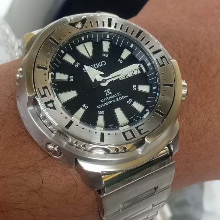 Seiko prospex SRP637K1 automatic diver srp637 baby tuna