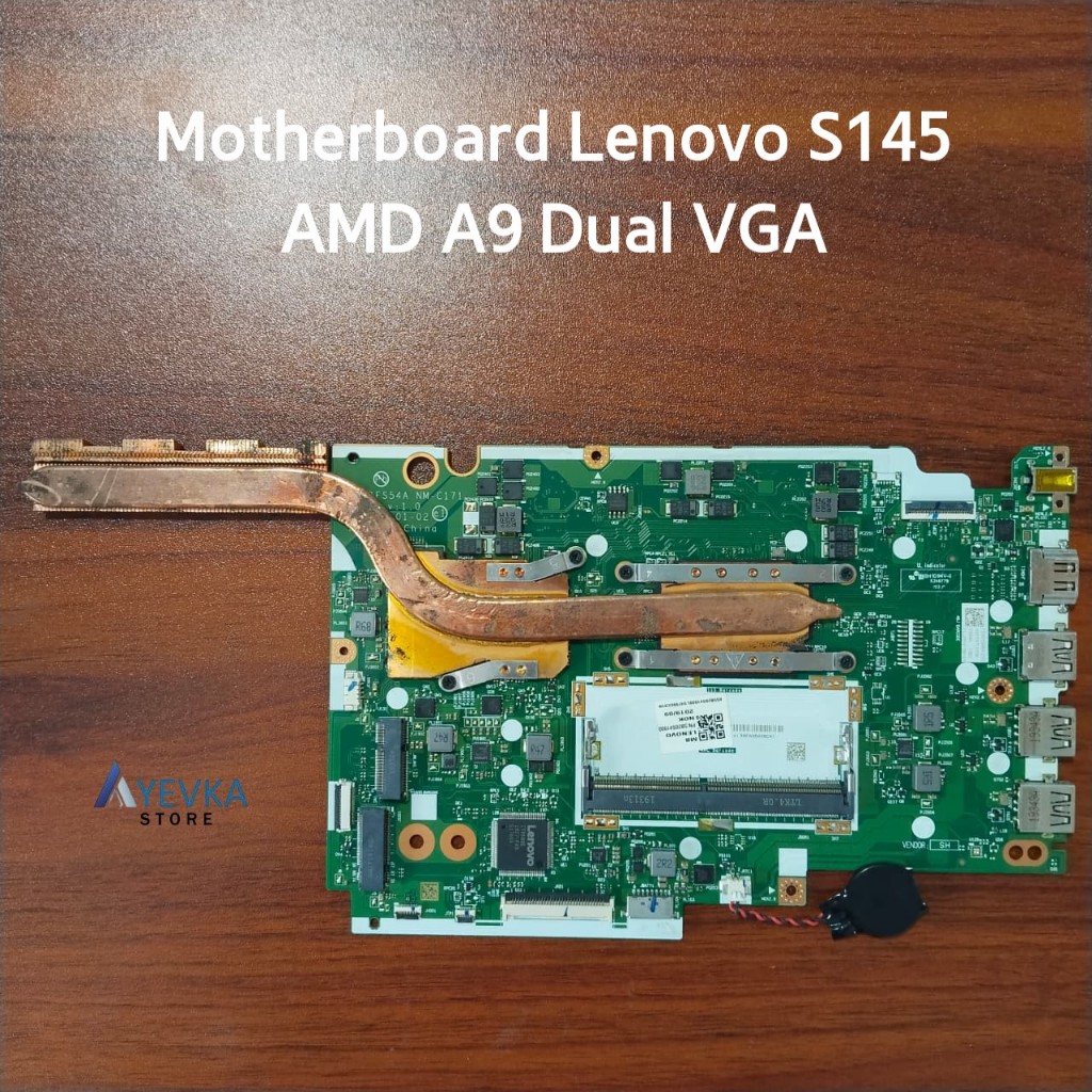 Motherboard Lenovo S145-14AST AMD A9 Dual VGA Normal Tested Seken Original [ Mainboard Mobo FS44A&FS