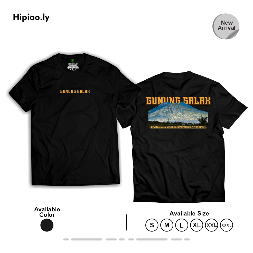 Kaos Outdoor Kaos Gunung Salak | Kaos Gunung | Kaos Pendaki | Kaos Outdoor