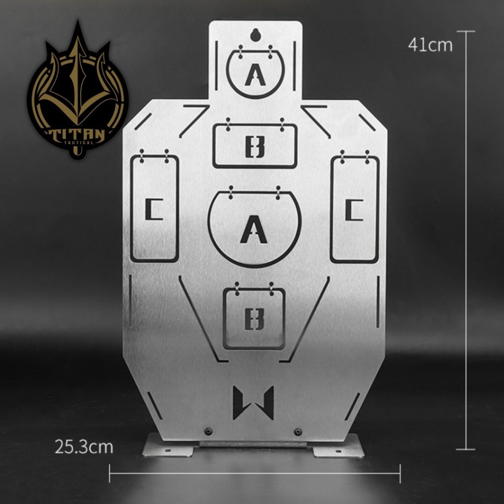 AA IPSC TRAINING METAL TARGET
