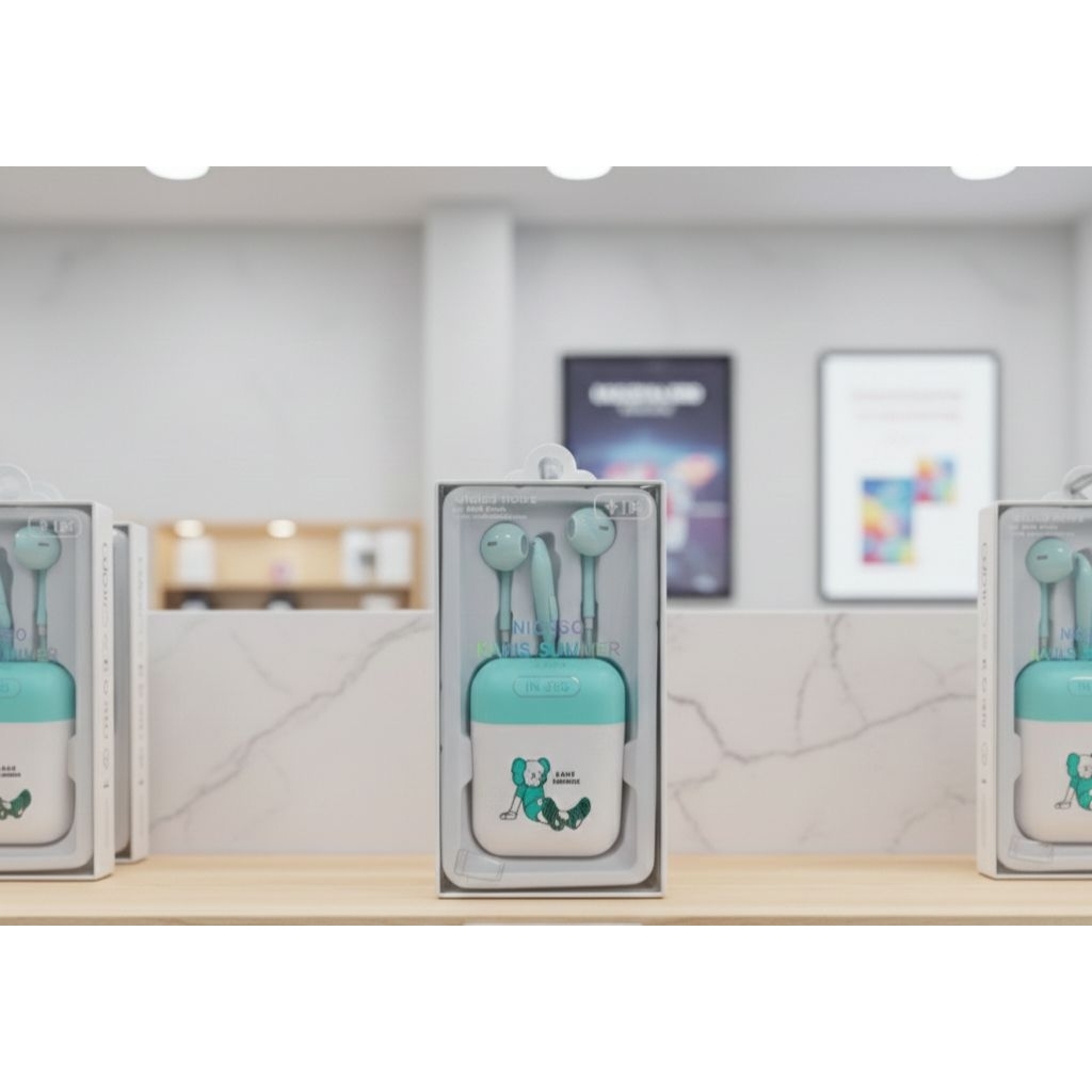 Headset + Kotak Hardcase Original by NICESO