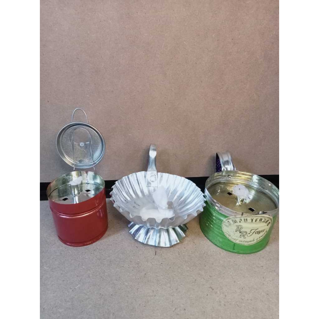 Lampu Unik Minyak Goreng Damar Ublik Lampu Hias Mini / Lampu Ritual / Lampu Ublik / Damar Kambang