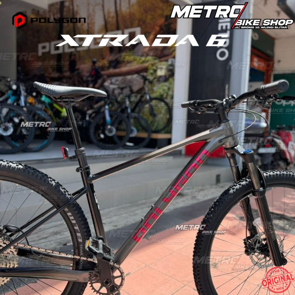 Polygon Xtrada 6 ALL NEW 2026 12sp Sepeda gunung Sepeda MTB Sepeda XC Polygon Xtrada