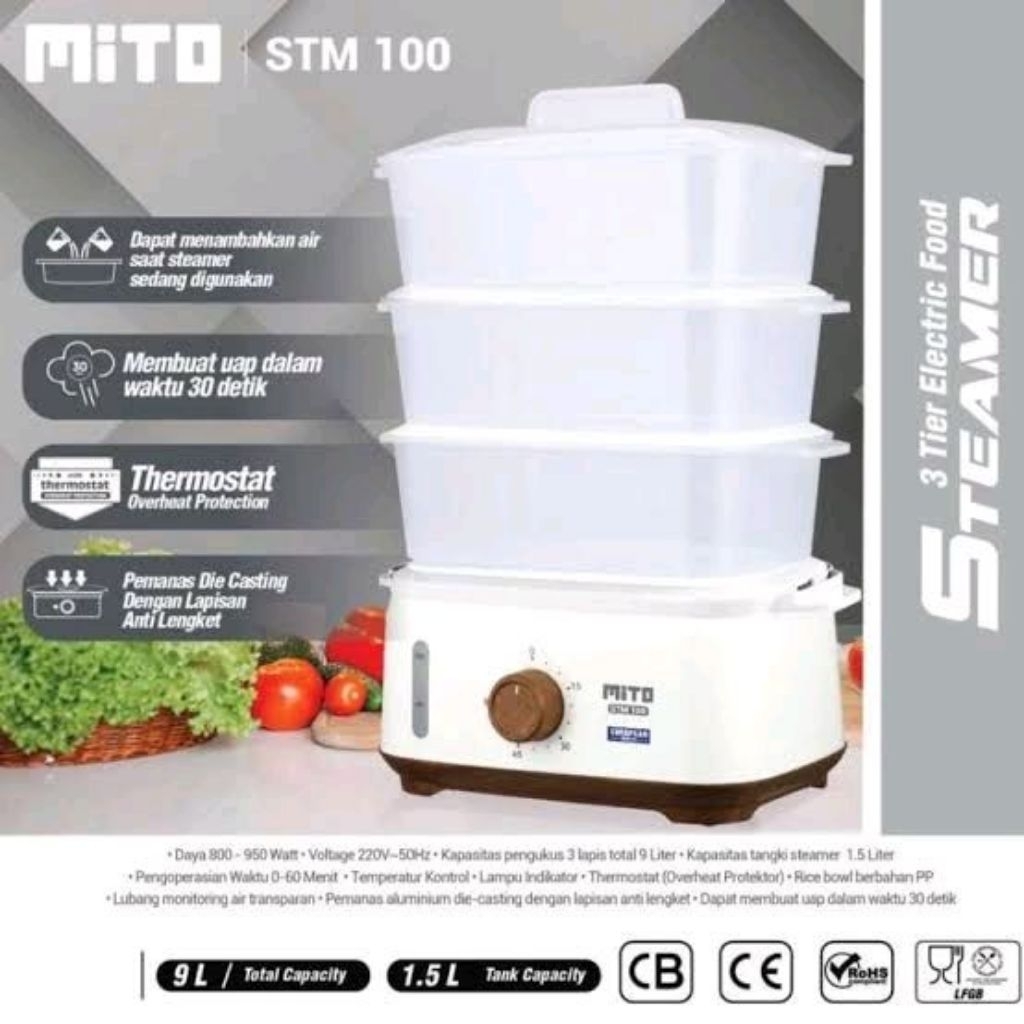 Mito electric steamer STM 100