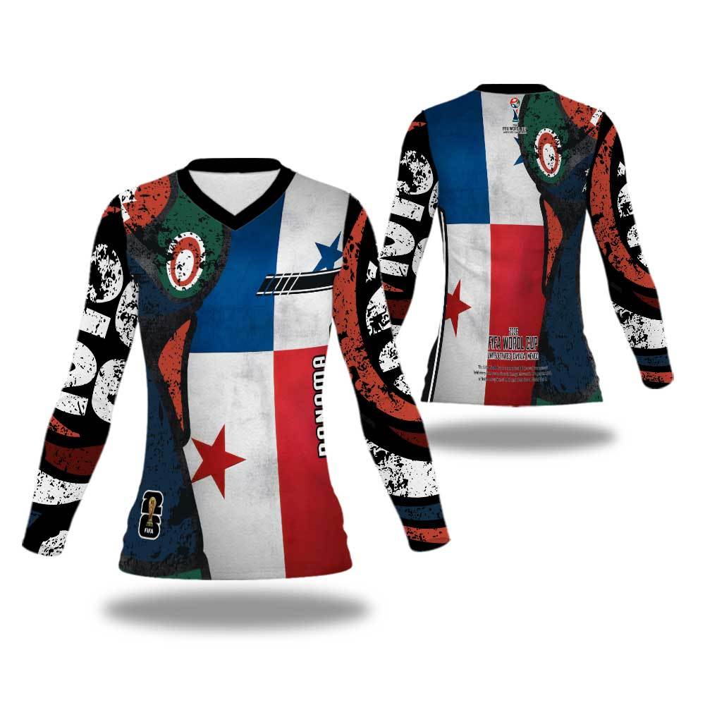 Jersey Pildun 2026 Kaos Wanita Lengan Panjang / Jersey Sepak Bola Piala Dunia 2026 Fullprint