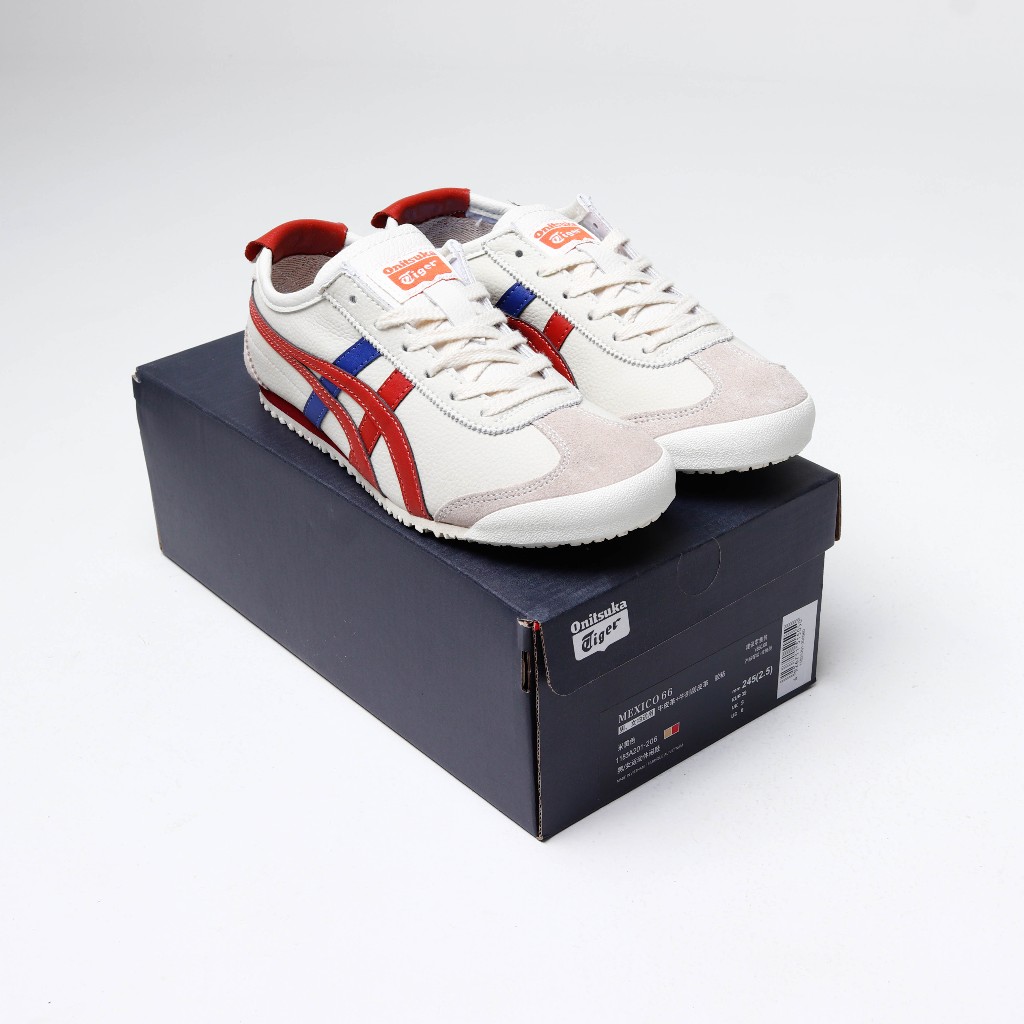 Onitsuka Tiger Mexico 66 Deluxe Birch Rust Red