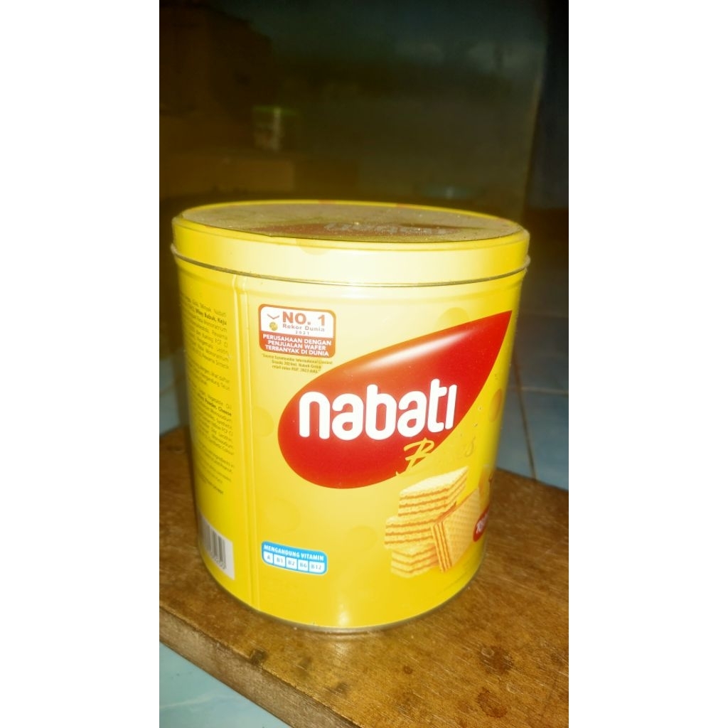 Kaleng Kosong Bekas Roti/Tango/Nabati