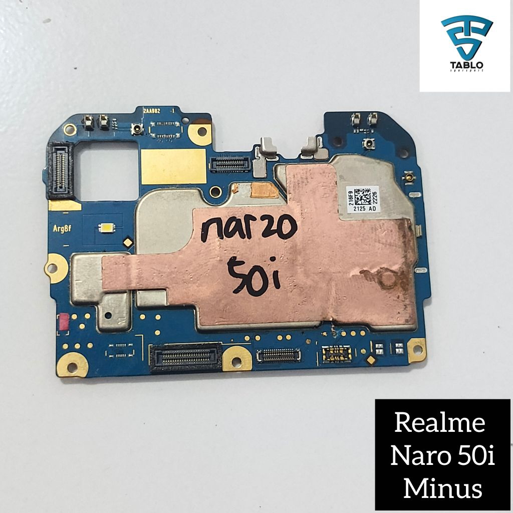 Mesin Realme Narzo 50i 4/64gb minus redup