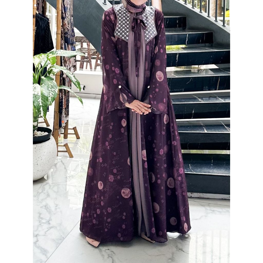 dress mom sakura by Emka hijab