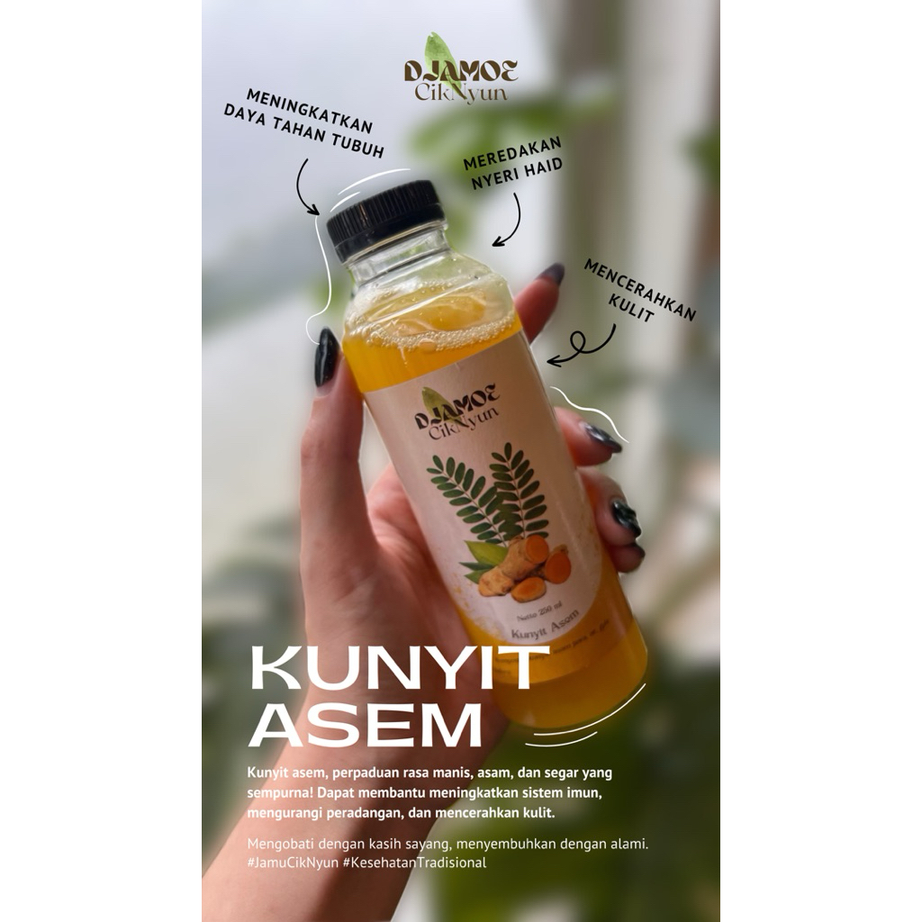 Jamu Kunyit Asem 250 ml