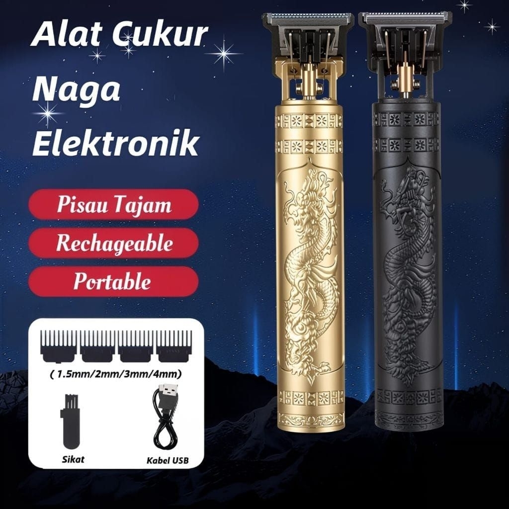 T9 Dragon Alat Cukur Rambut Dragon T9 Cukur Rambut Hair Clipper