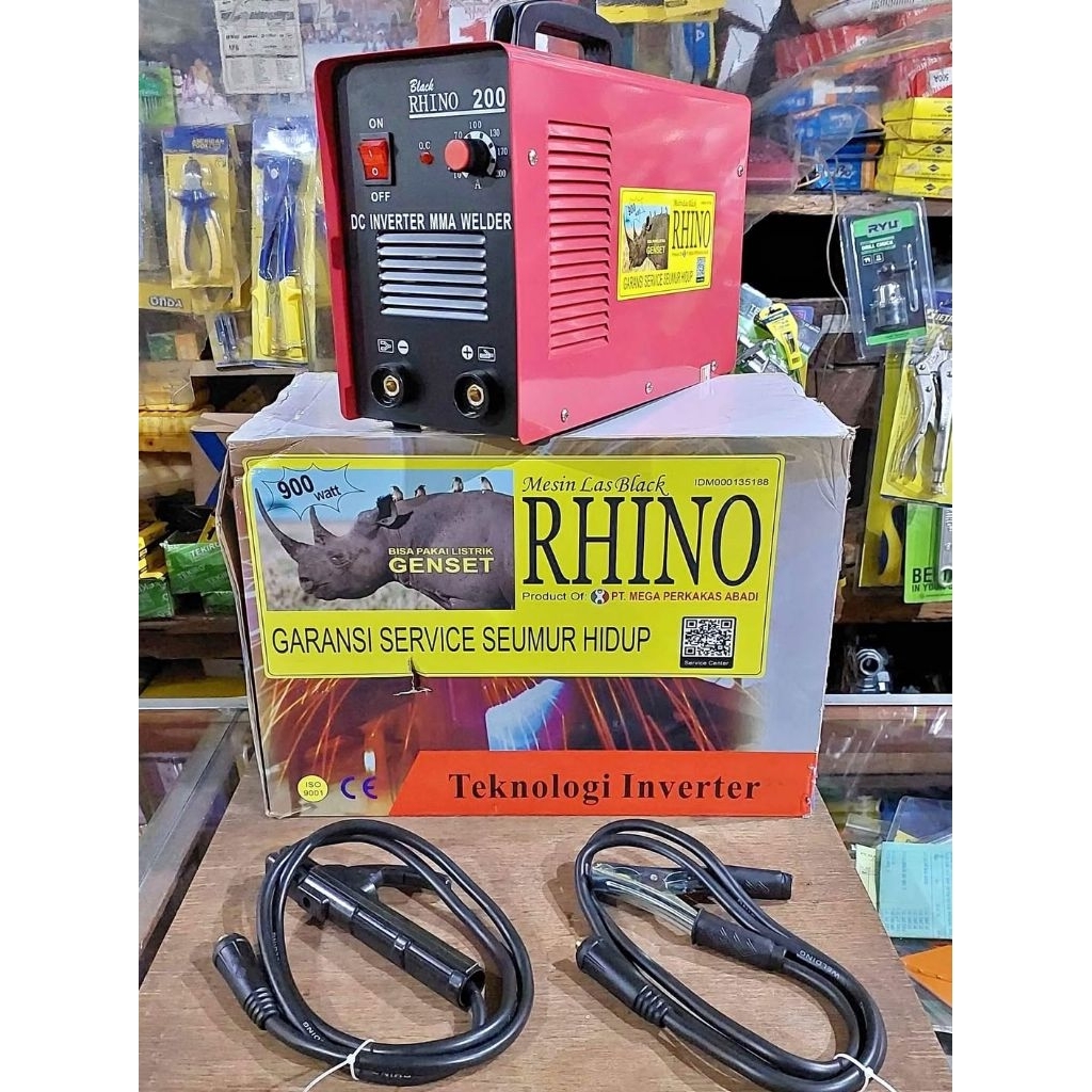 Mesin Las 200 Amper RHINO MMA 200