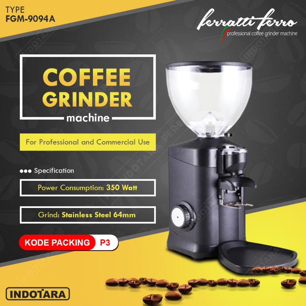 Ferratti Ferro Coffee Grinder Machine FGM9094A