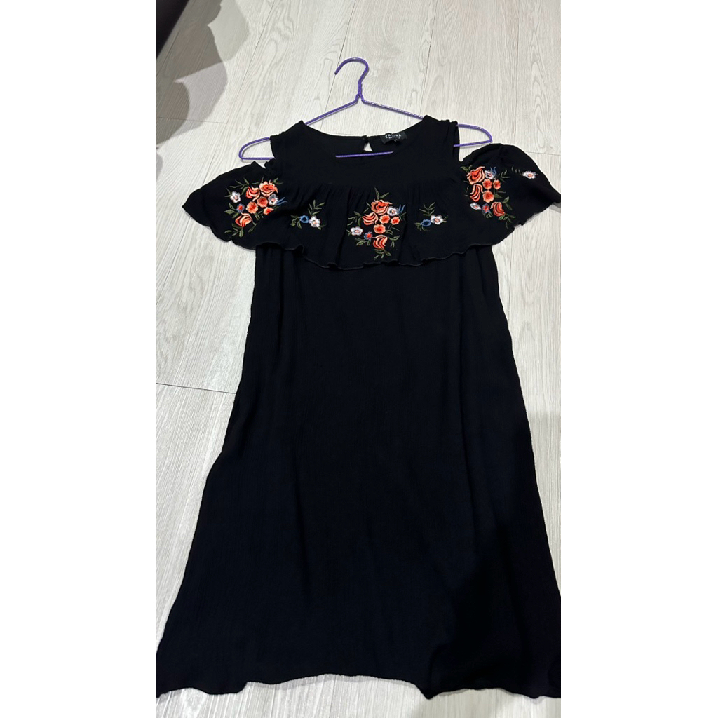 DRESS SABRINA MOTIF BUNGA PRELOVED