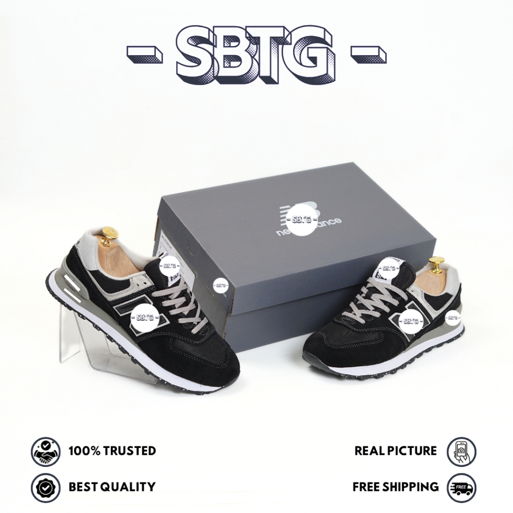 SBTG - Sneakers NB 574 Series Pria Made In Vietnam 100% BNIB