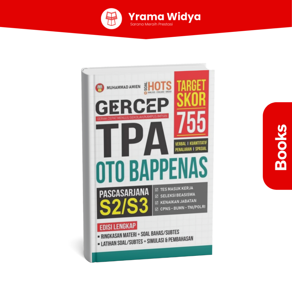 Gercep TPA OTO Bappenas Pasca Sarjana S2/S3 (Muhammad Amien)