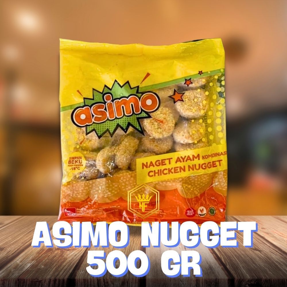 ASIMO CHICKEN NUGGET 500 GR / NUGGET AYAM 500 GR