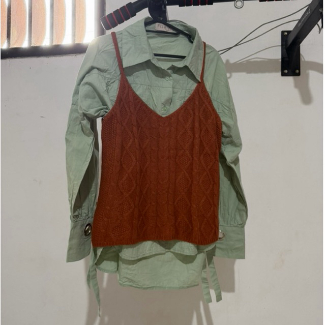 TANKTOP / OUTER KEPANG RAJUT [PL]