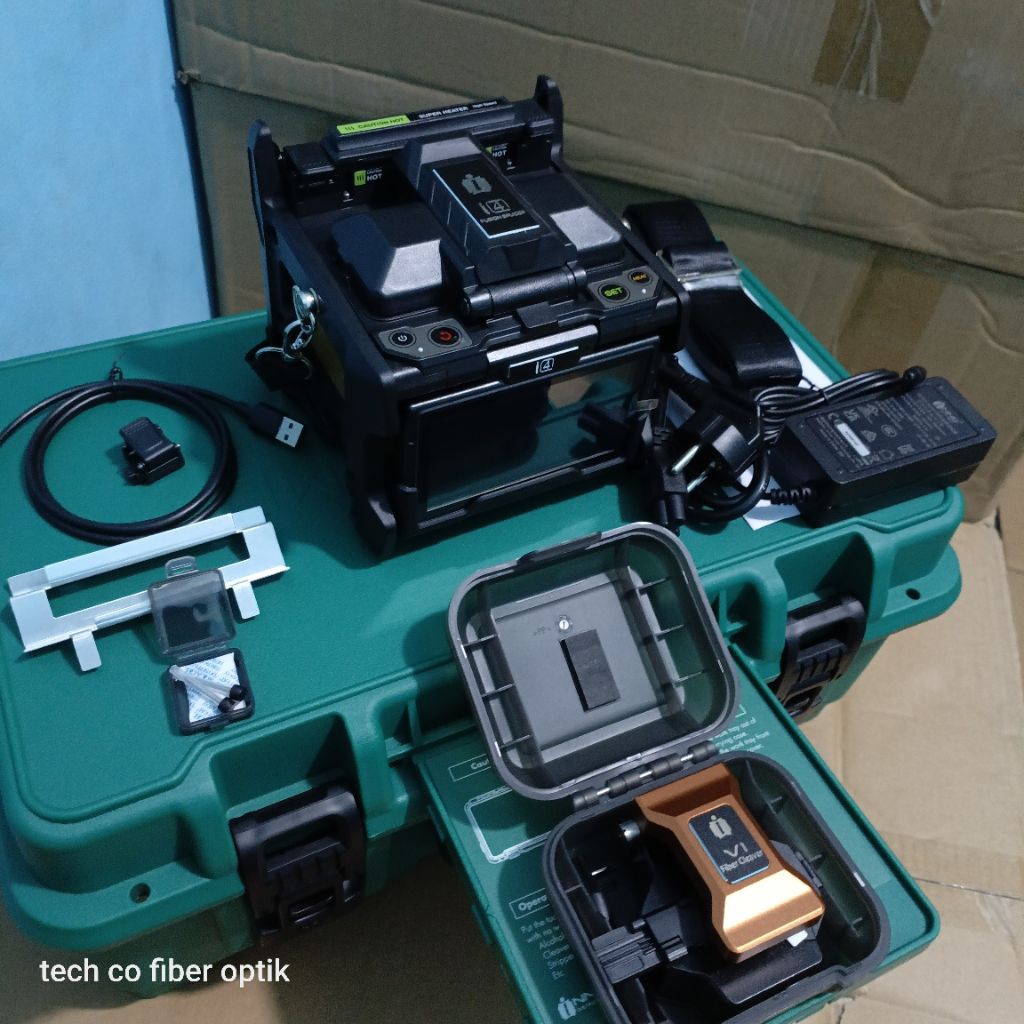 splicer inno i4/fusion splicer inno/alat sambung kabel fiber optic