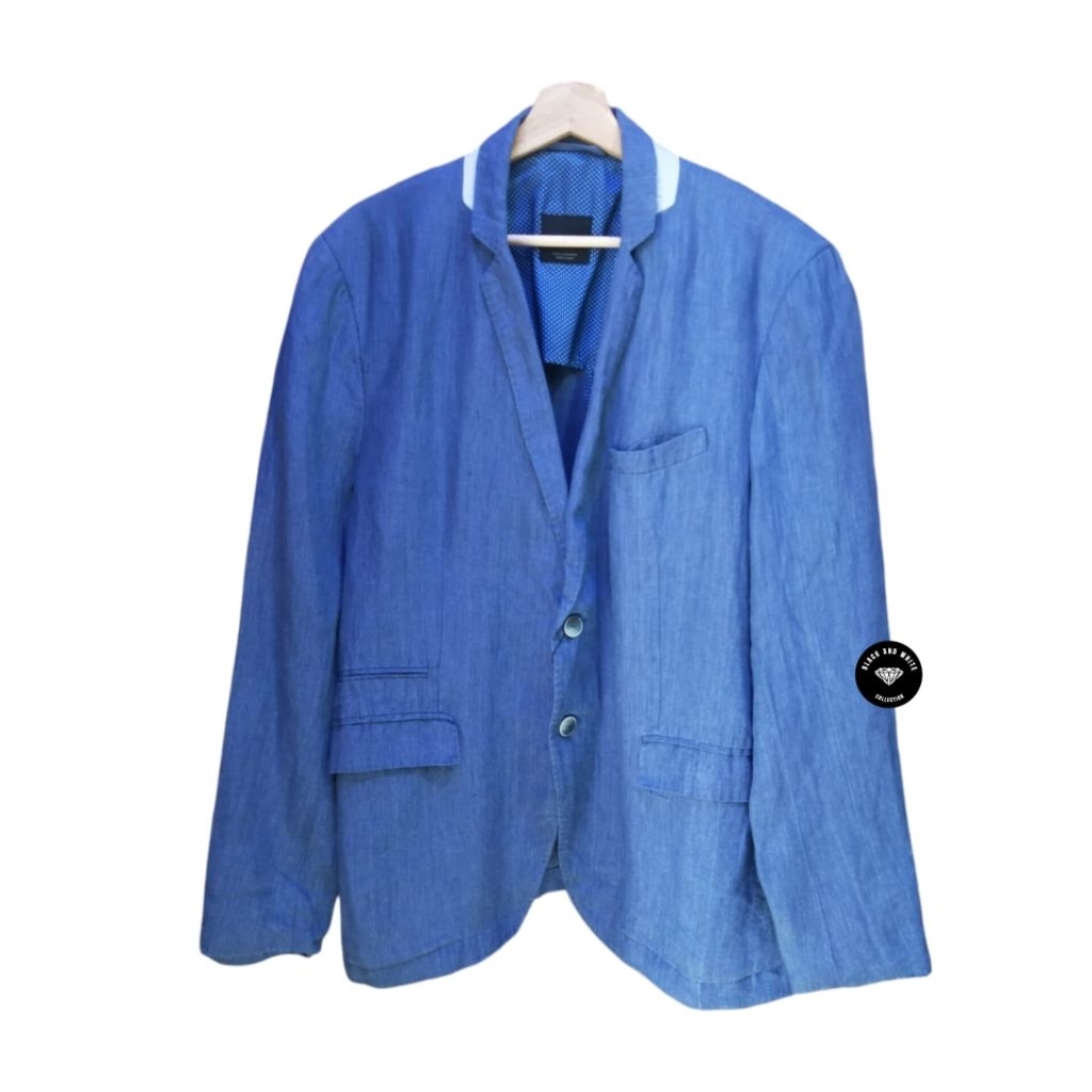 ZARA MAN'S SUIT/BLAZER/JAS PRIA BLACK &WHITE COLLECTION