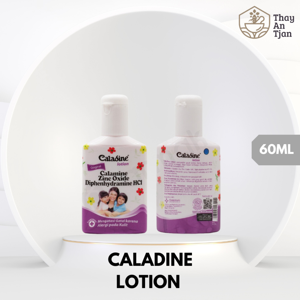 CALADINE LOTION 60ML | OBAT GATAL | OBAT ALERGI | CALADINE CAIR