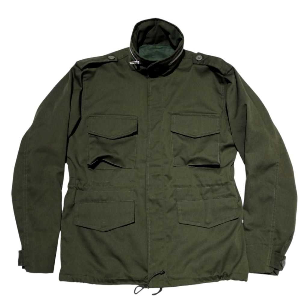 M65 Field Jacket Hidden Hoodie Canvas Parka Military Style Jacket