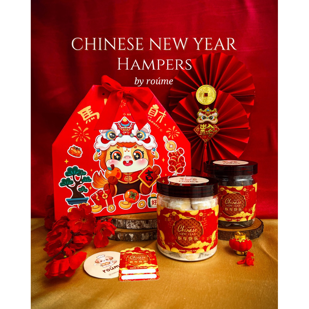 Hampers Imlek CNY 2026 Premium Medan | Kue Kering Homemade | Parcel Kue Imlek | Da ji Hampers by bak