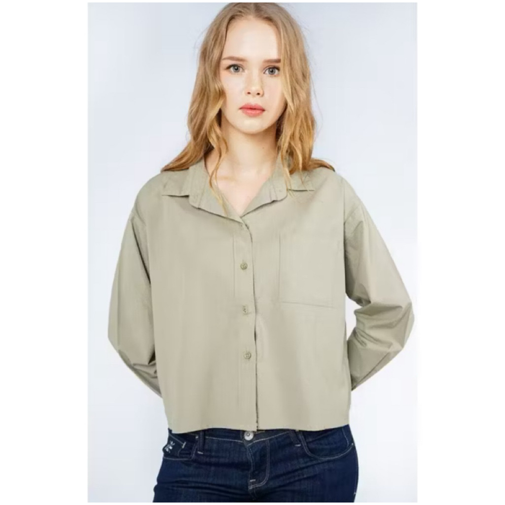 Preloved kemeja Logo Jeans