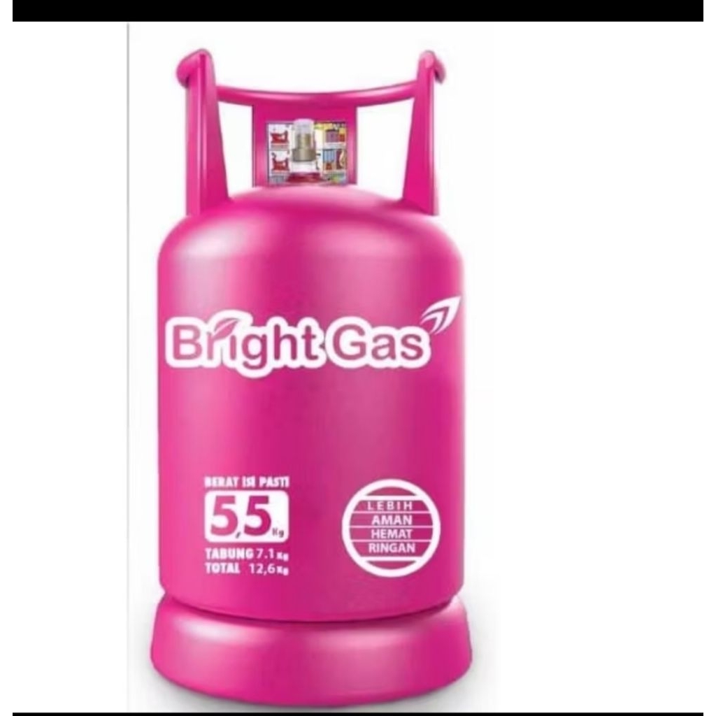 Tabung Gas Bright Gas 5.5 Kg Kosongan - Tabung Kosong, Harga Terjangkau, Pilihan Tepat