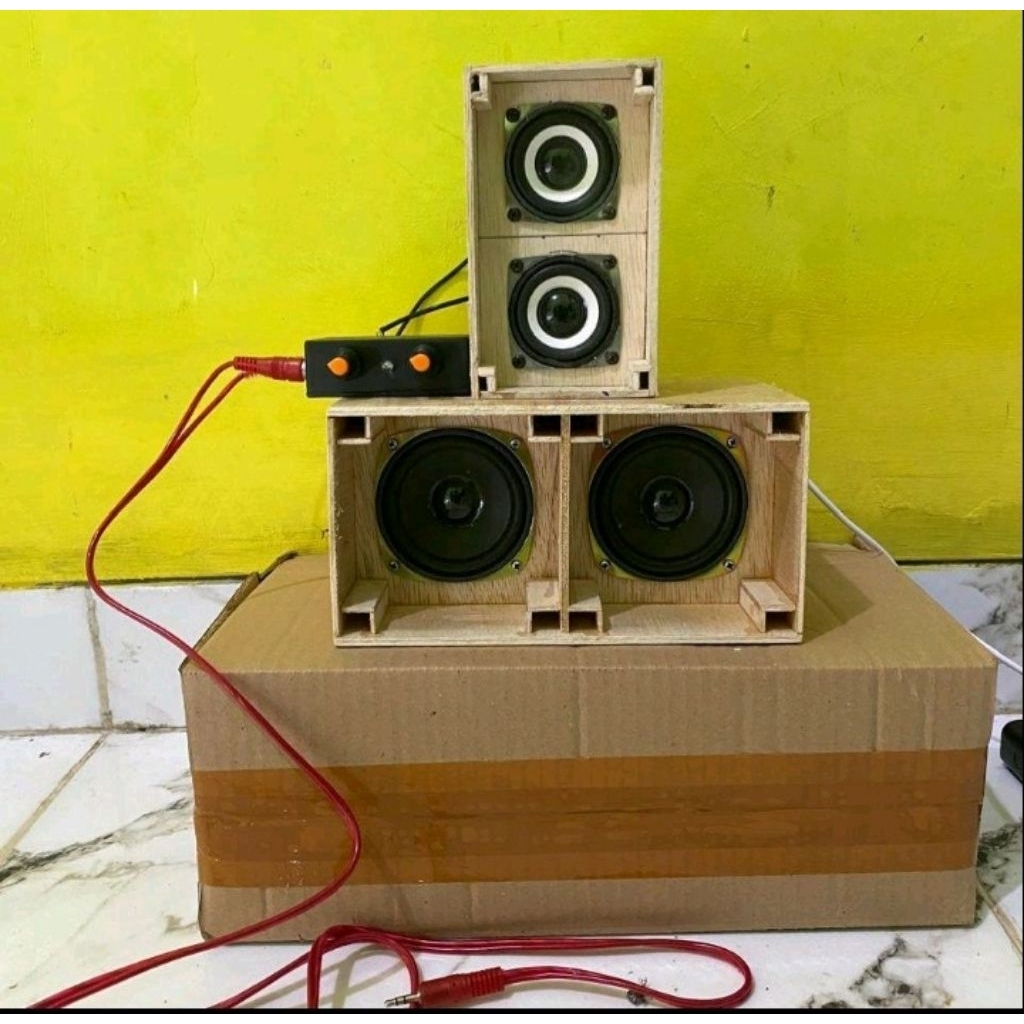 paket lengkap miniatur sound sytem siap bunyii