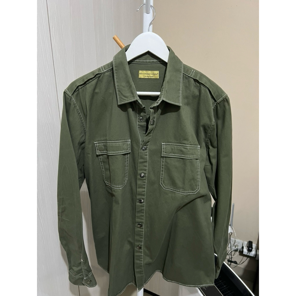 Jaket outer pria salt&pepper original