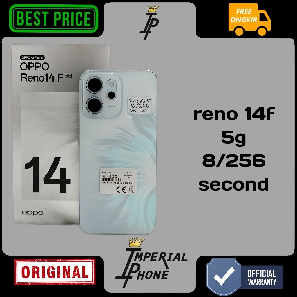 reno 14f 5g 8/256 second