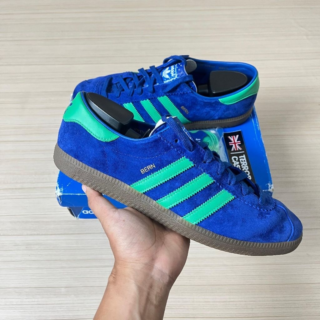 Adidas Bern Blue Green Originals BNIBWT